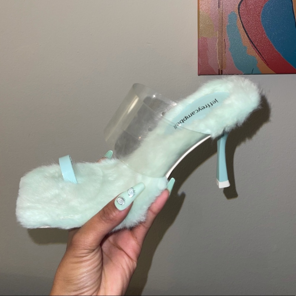 Brand New Jeffrey Campbell Fur Mule Heel Capiche-2
